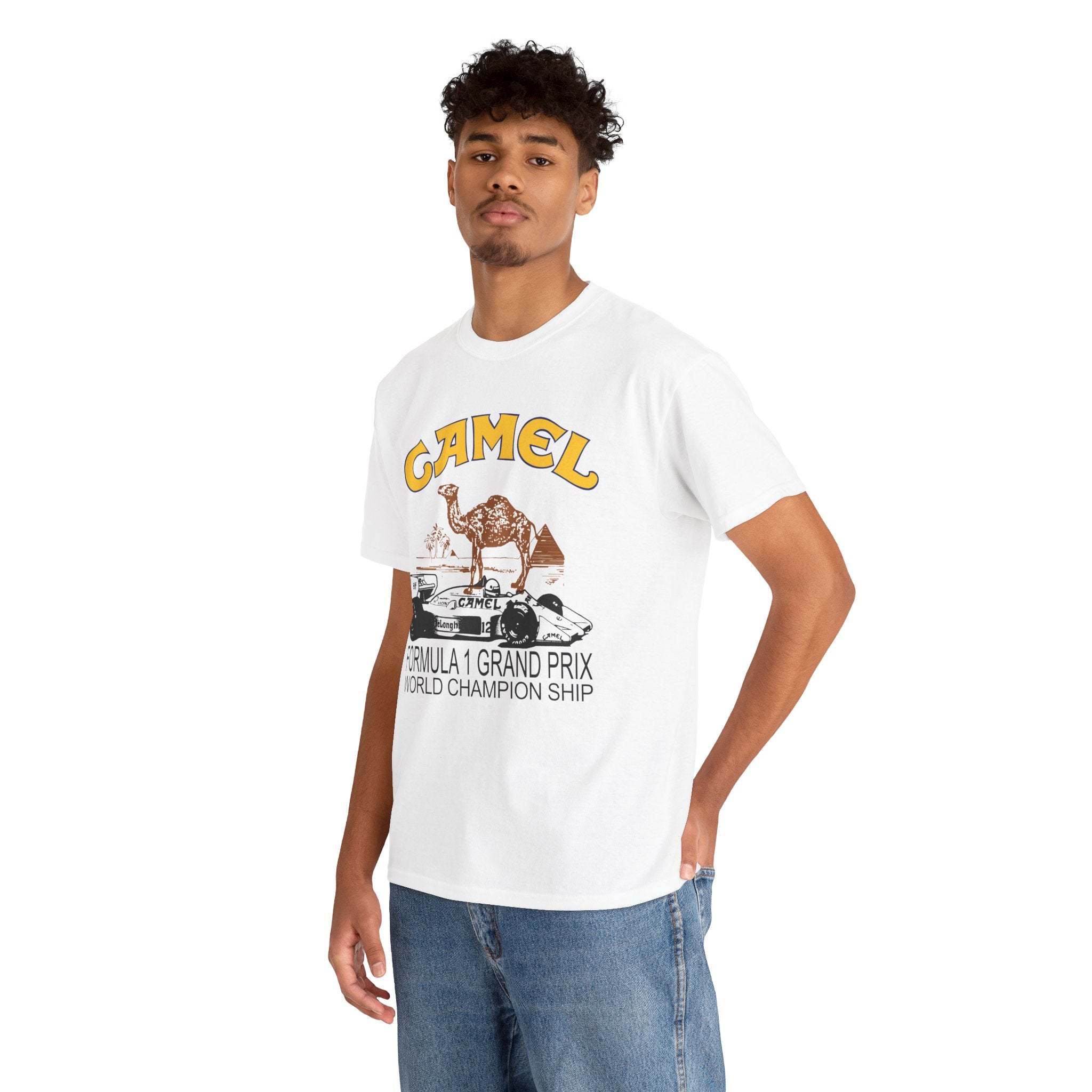 Retro Camel Formula 1 Tee