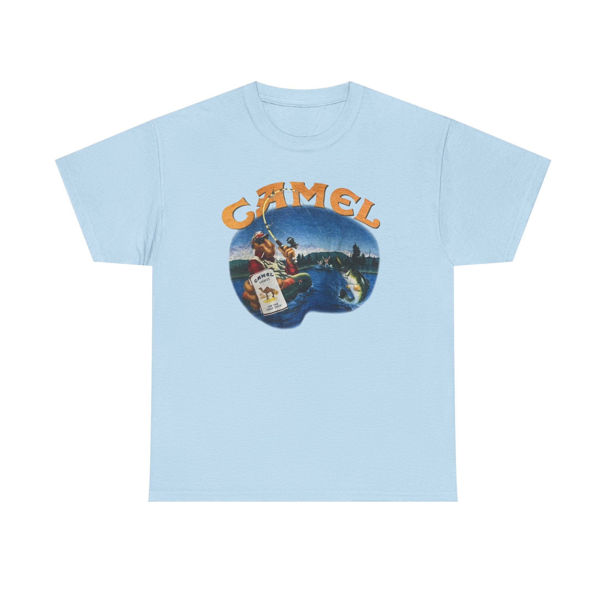 Vintage Camel Graphic Tee - Unisex Heavy Cotton T-Shirt