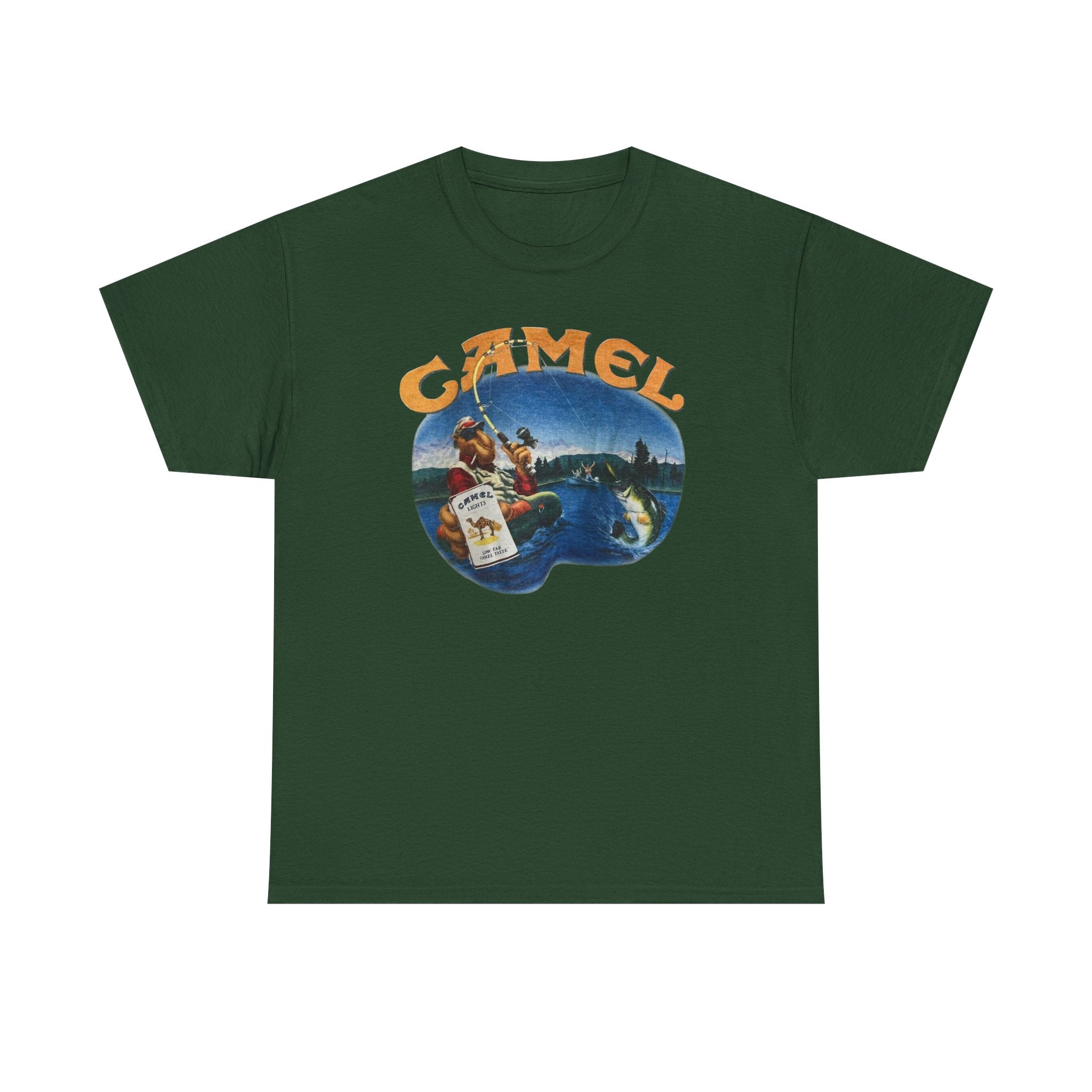 Vintage Camel Graphic Tee - Unisex Heavy Cotton T-Shirt