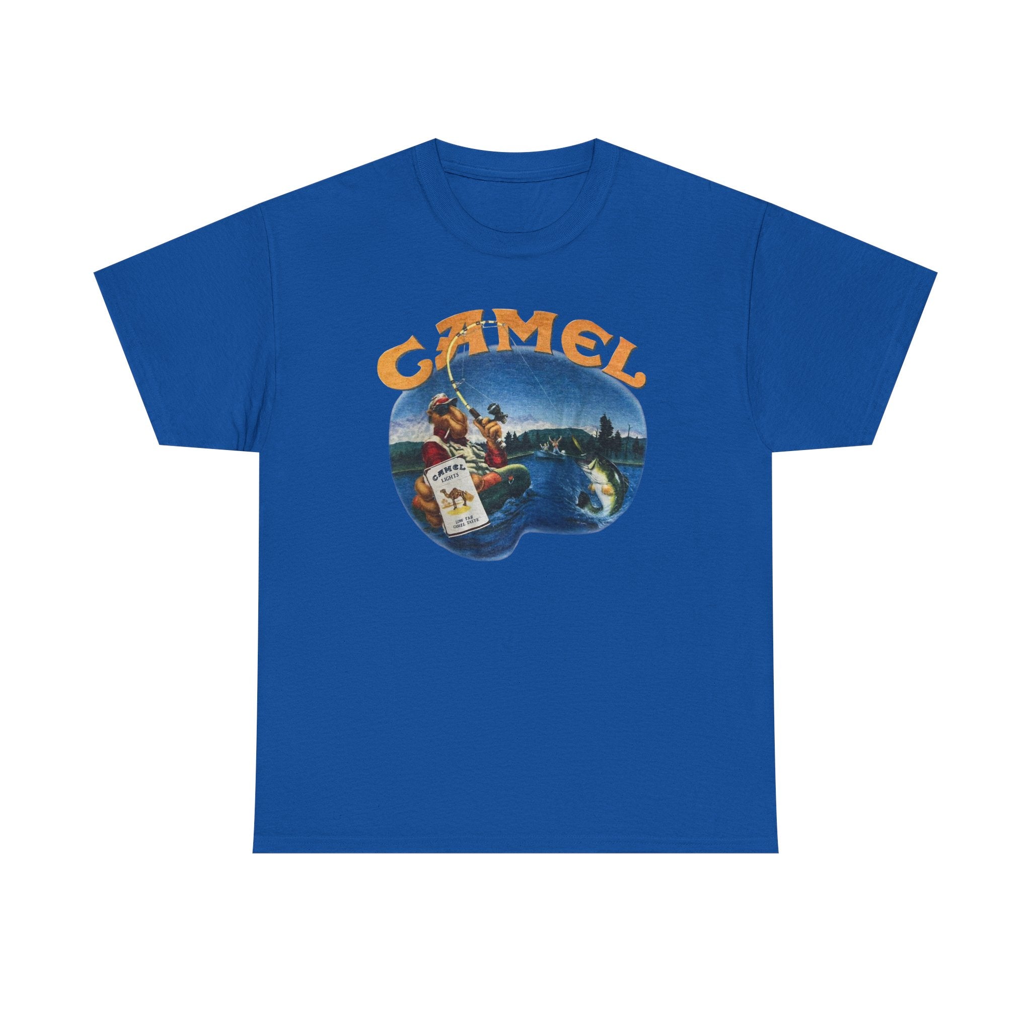 Vintage Camel Graphic Tee - Unisex Heavy Cotton T-Shirt
