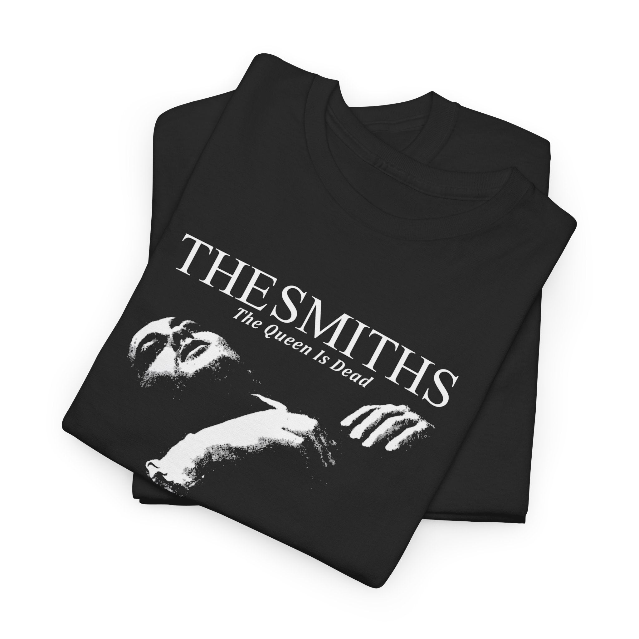 The Smiths Unisex Heavy Cotton Tee - Retro Rock Band Graphic T-Shirt