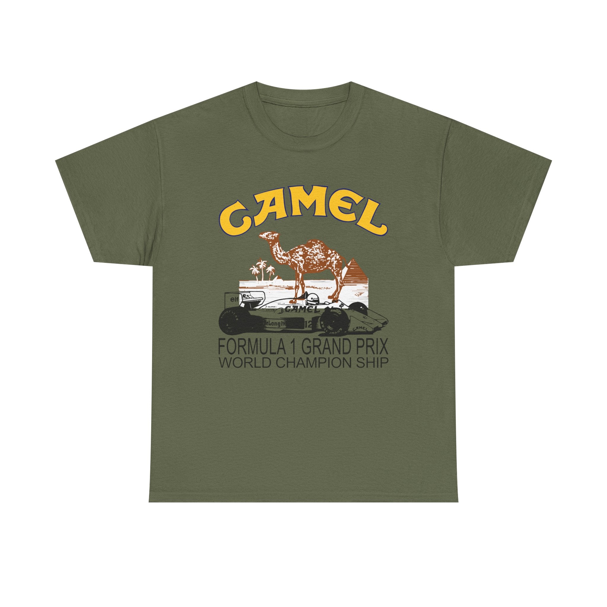 Retro Camel Formula 1 Tee