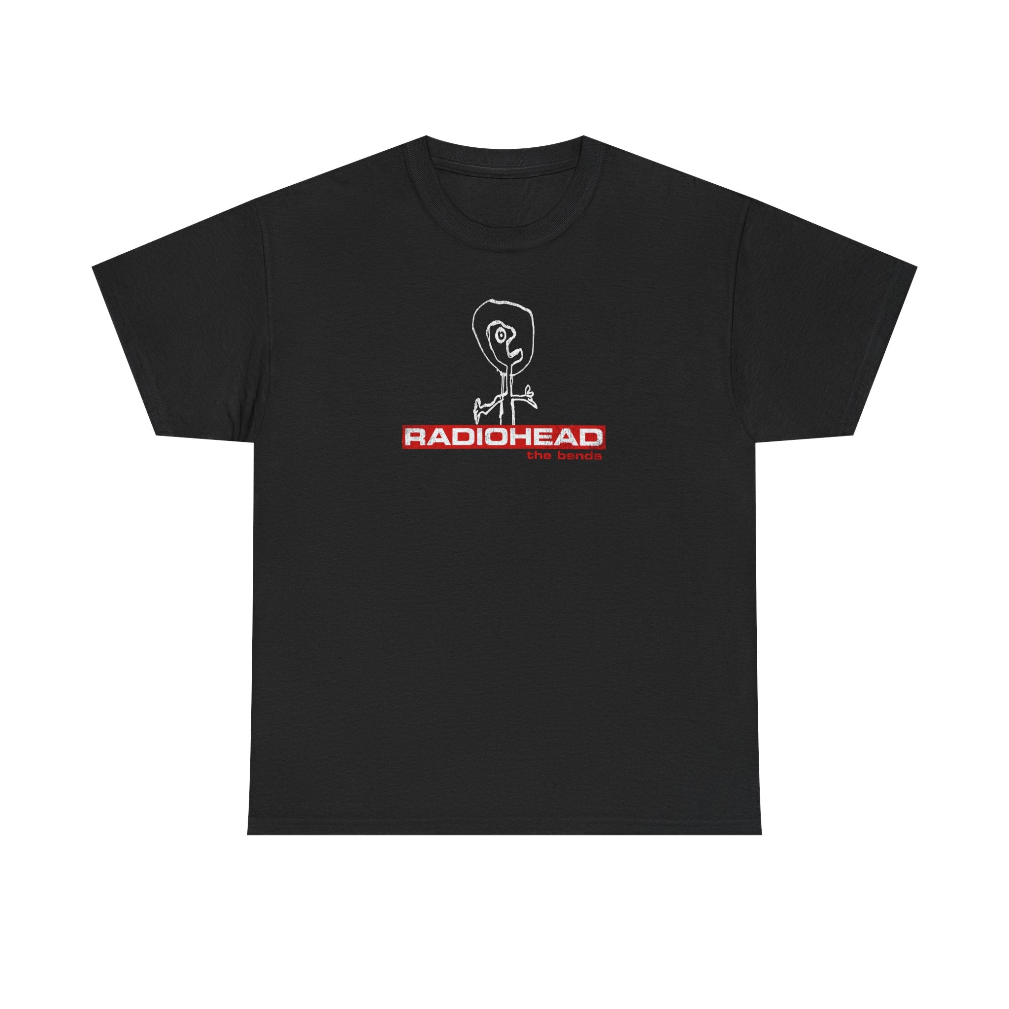 Radiohead Unisex Heavy Cotton Tee - Music Inspired Graphic Tee for Fans