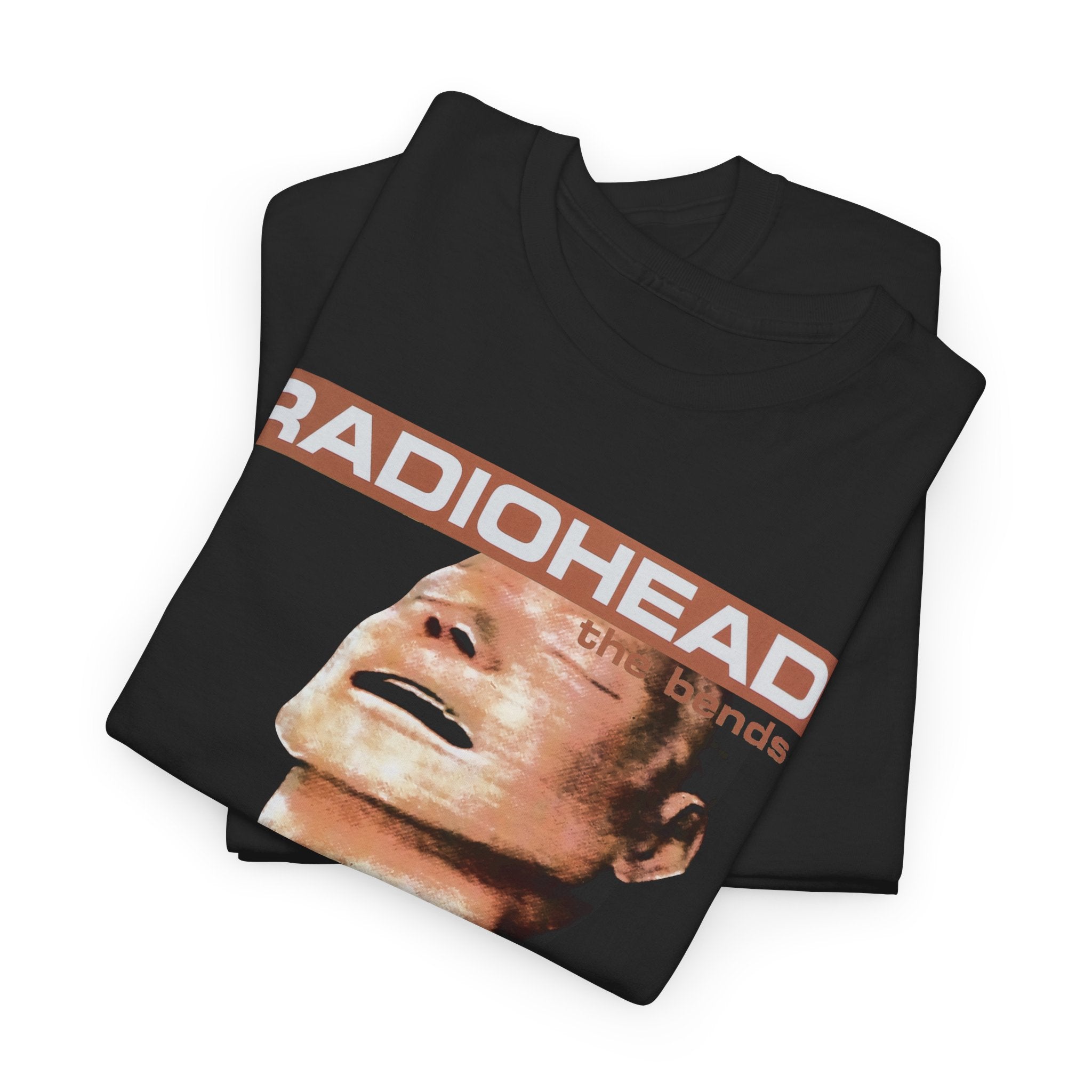 Radiohead Unisex Heavy Cotton Tee - Retro Music Vibe