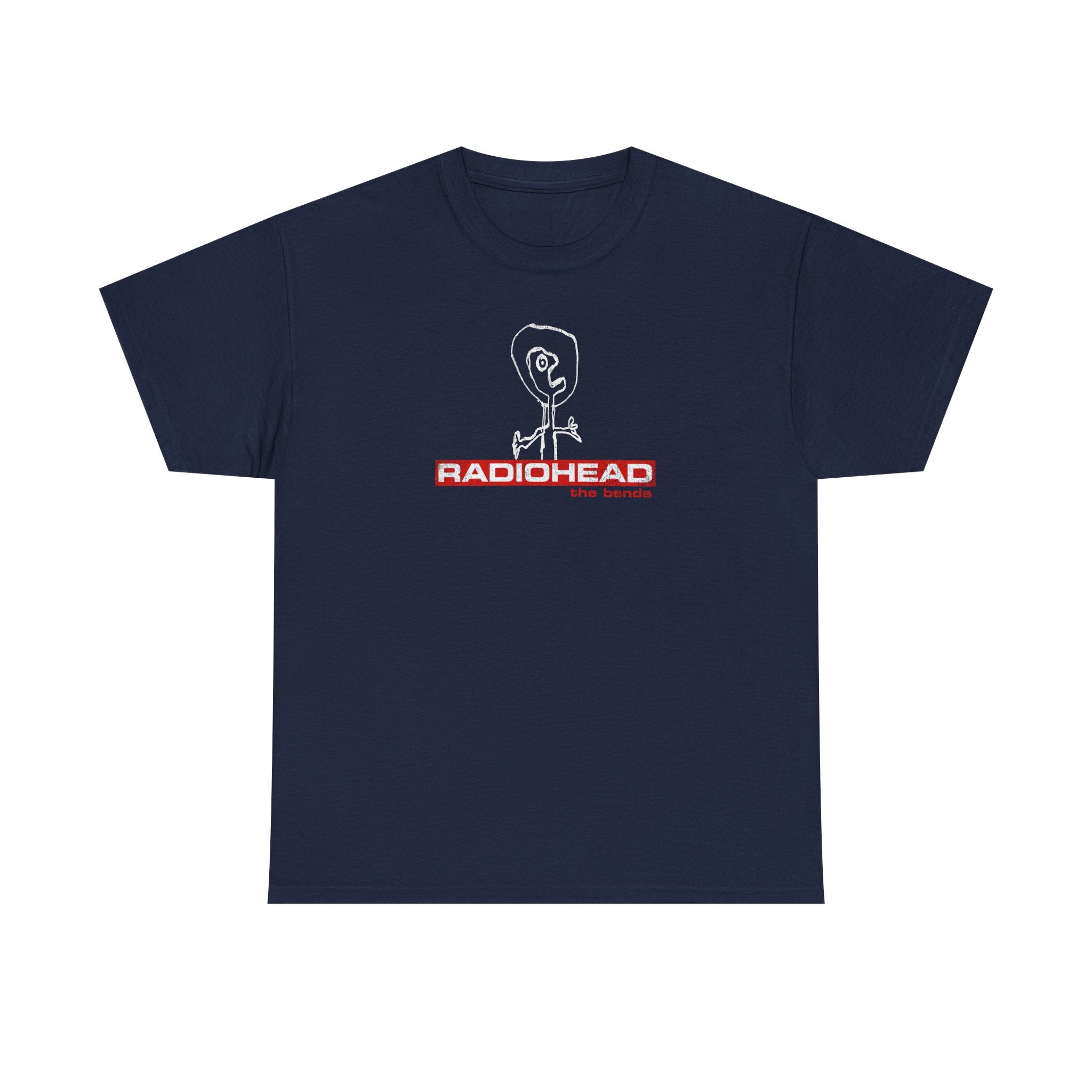 Radiohead Unisex Heavy Cotton Tee - Music Inspired Graphic Tee for Fans