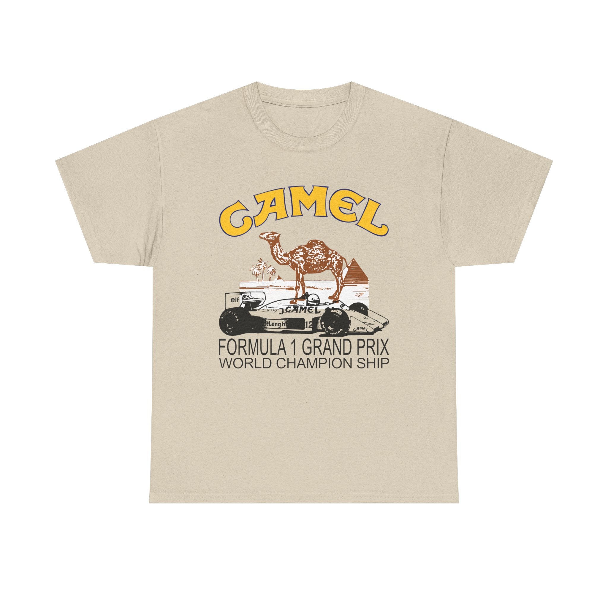 Retro Camel Formula 1 Tee